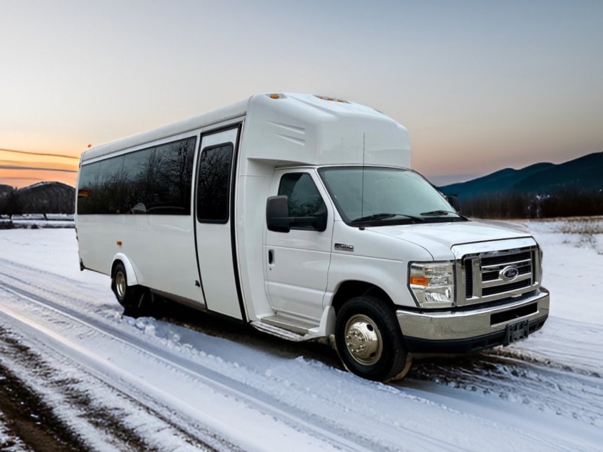 25 Passenger Party Bus – Pearl — photo 1